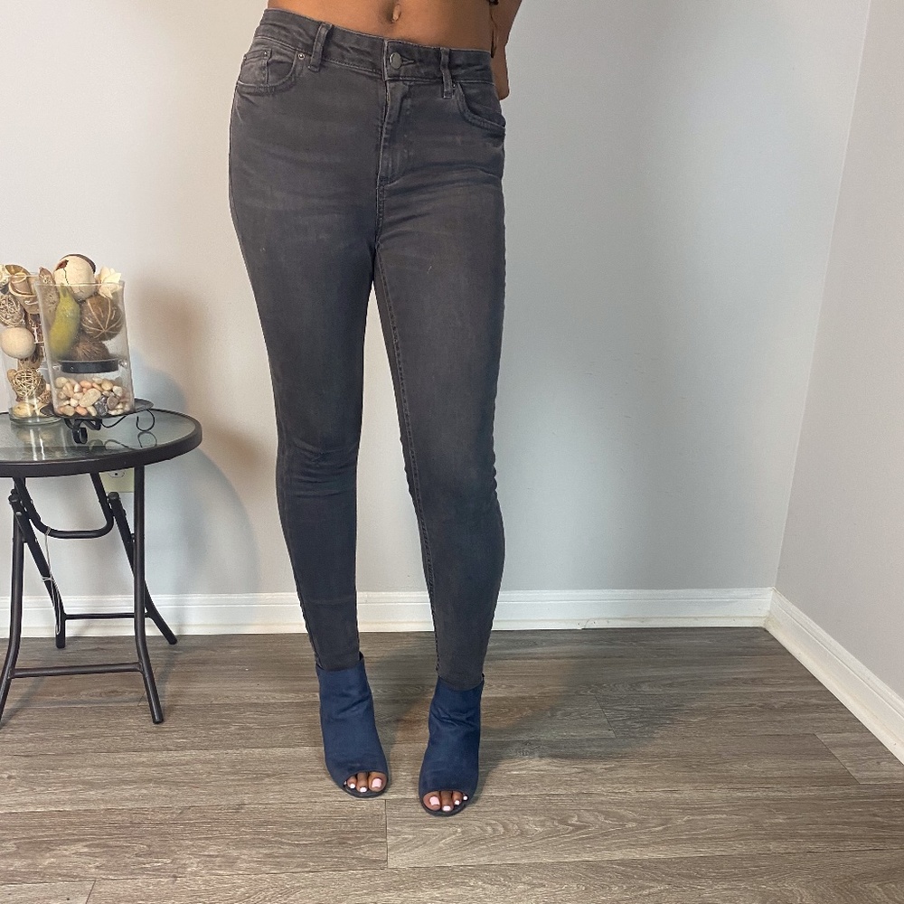 ASOS PIECES black denim jeans